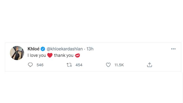 Khloe Kardashian responds to fans advice about Tristans cheating scandal with cryptic message