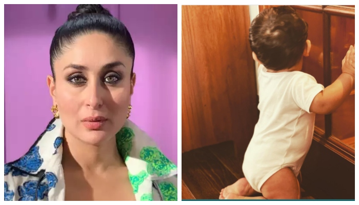 Kareena Kapoor smitten with baby Jehs cute attempts to stand