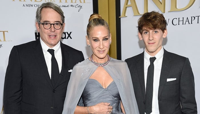 Sarah Jessica Parker arrives at ‘And Just Like That’ premiere with husband and son