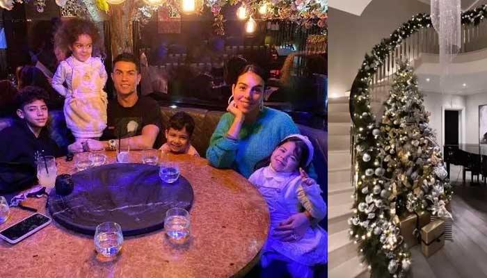 Cristiano Ronaldos model girlfriend Georgina Rodriguez gives sneak peek at Christmas preparation