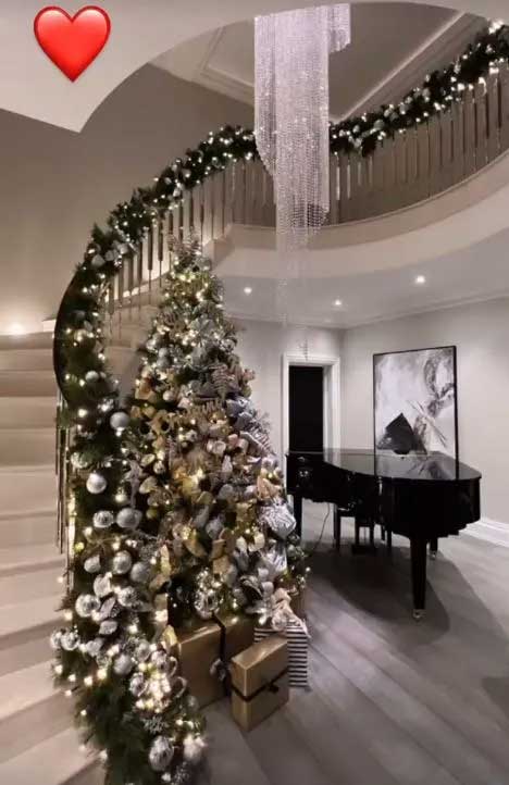 Cristiano Ronaldos model girlfriend Georgina Rodriguez gives sneak peek at Christmas preparation