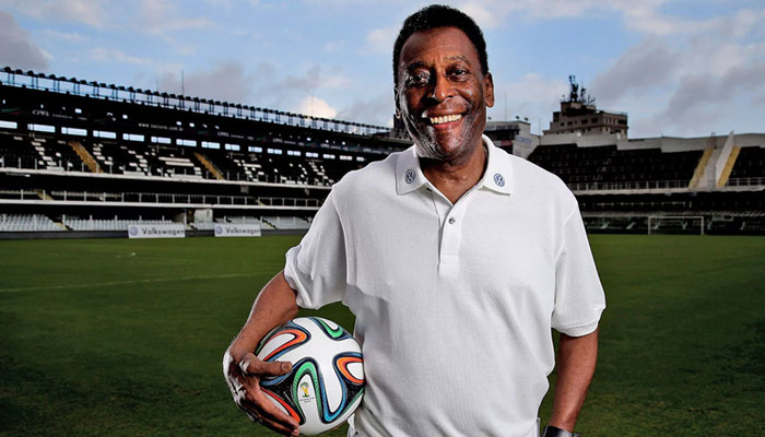 Pesepakbola legendaris Brasil, Pele, berharap dia segera pulih. File foto