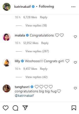 From Malala to Deepika and Ayeza: Celebrities who congratulated Katrina, Vicky on wedding