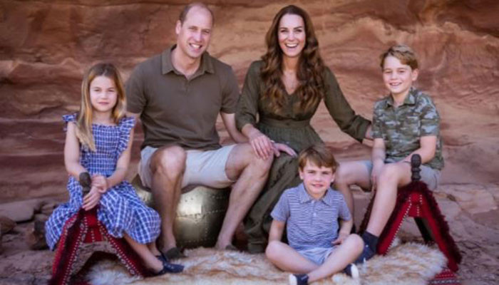 Pangeran William, Kate Middleton mengungkap kartu Natal