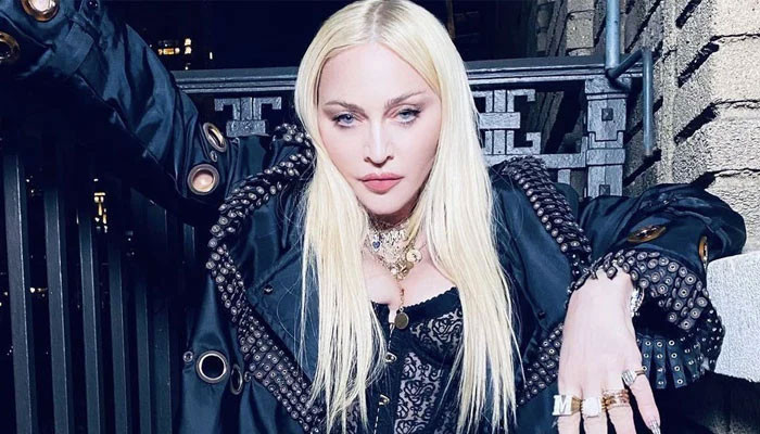 Madonna menyebabkan kehebohan saat dia ‘memotret’ dirinya sendiri ke dalam pemotretan pakaian renang putrinya