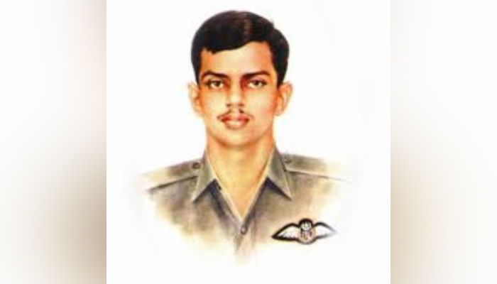 Pilot Rashid Minhas (Shaheed). — APP/File