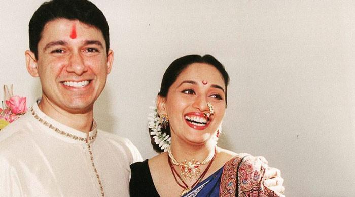 Madhuri Dixit sings ‘Lazy Lad’ for husband, dance video goes viral