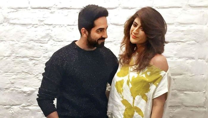 Ayushmann Khurrana, wife Tahira Kashyap sport casual look in family outing