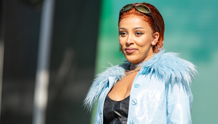 The singer revealed her team also tested positive a few days ago