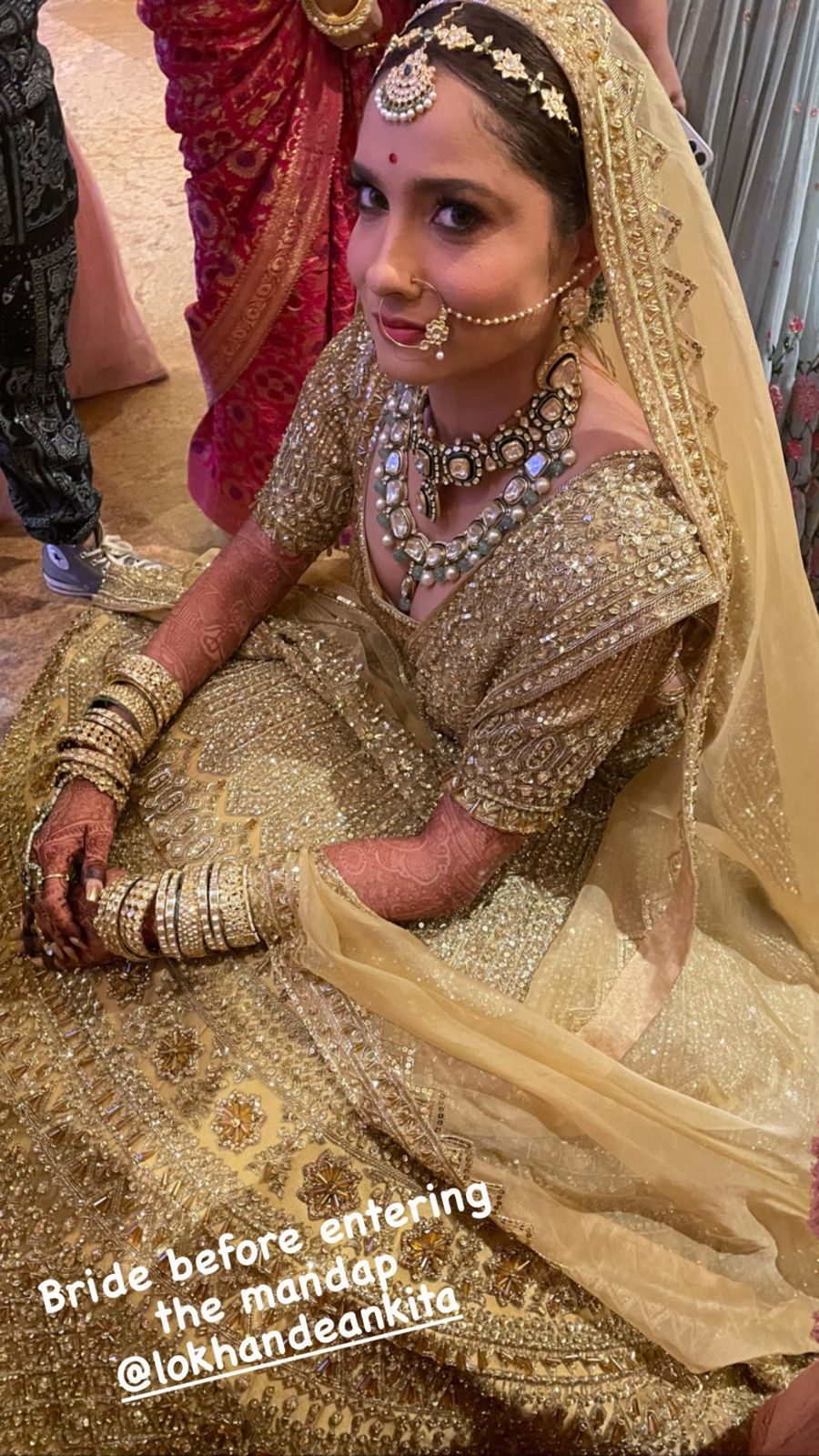 Ankita Lokhande ties the knot with beau Vicky Jain. See first pictures