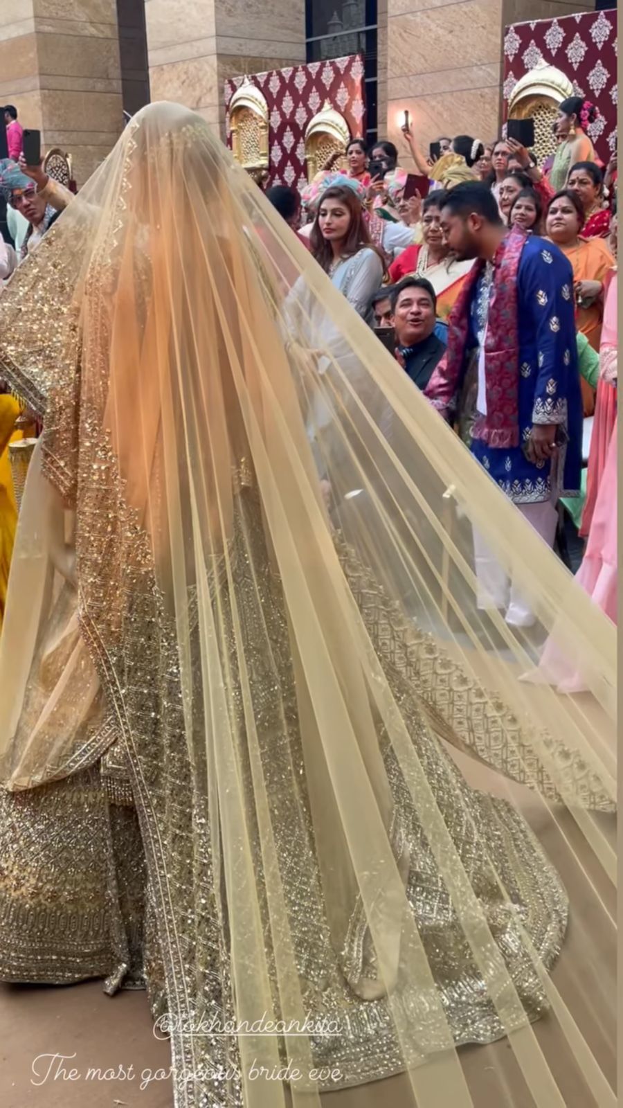 Ankita Lokhande ties the knot with beau Vicky Jain. See first pictures