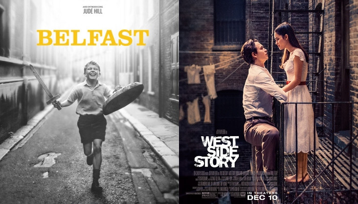 ‘Belfast’ dan ‘West Side Story’ memimpin dalam nominasi film