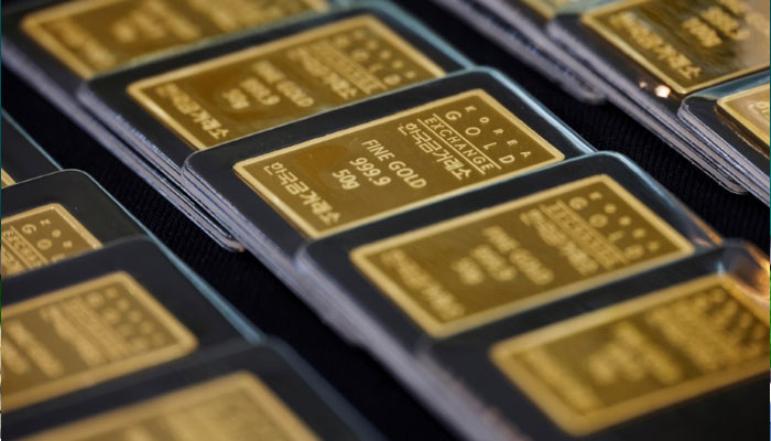 Gold bars are pictured on display at Korea Gold Exchange in Seoul, South Korea, August 6, 2020. — Reuters/File