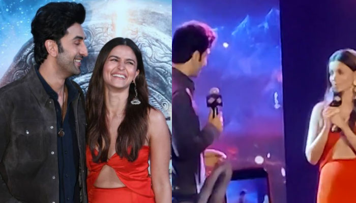 Watch: Alia Bhatt serenades Ranbir Kapoor with Balam Pichkari, duo dances to iconic song