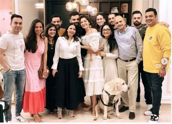 Virat Kohli, Anushka Sharma exude ‘couple goals’ in rare pic from 4th anniversary celebration