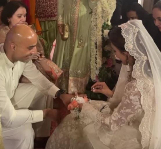Mushk Kaleem is officially married to beau Nadir! See Photos Here