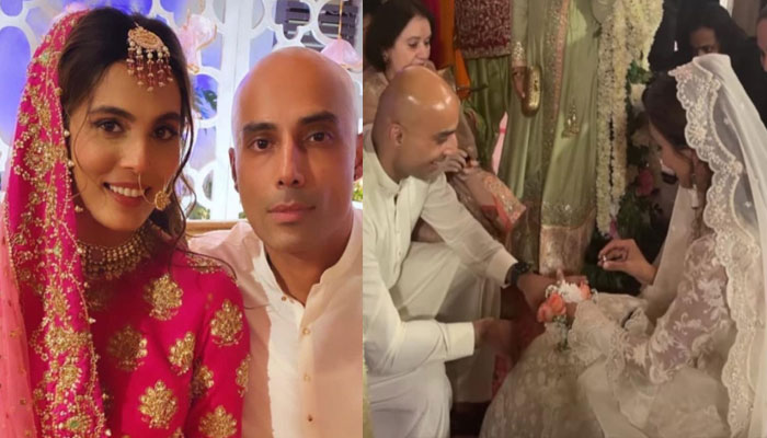 Mushk Kaleem is officially married to beau Nadir! See Photos Here