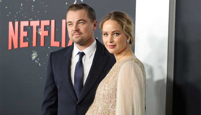 Leonardo DiCaprio and Lawrence big up science in doomsday comedy