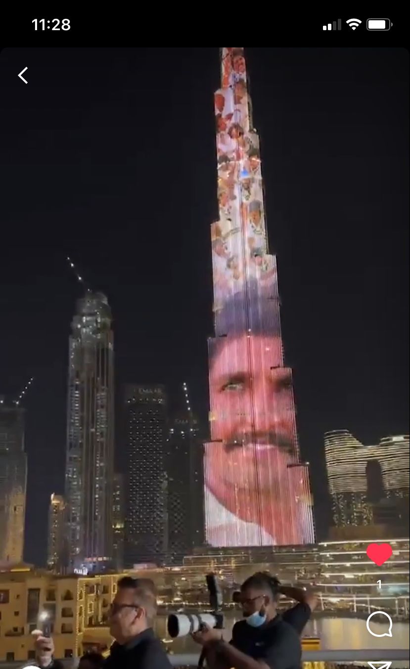 Ranveer Singh takes ‘83’ to Dubai, film trailer lit up Burj Khalifa