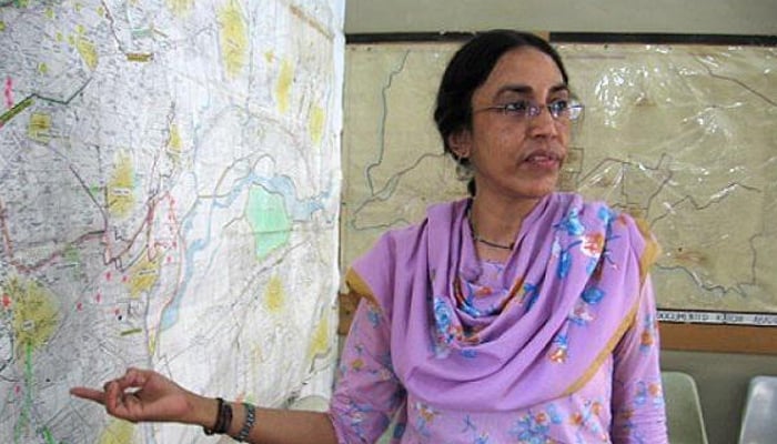 Parveen Rehman, a social worker who was shot dead in Karachi. — Twitter/File