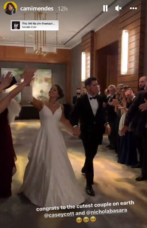 ‘Riverdale’ star Casey Cott weds longtime girlfriend amid co-stars