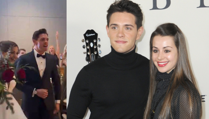 ‘Riverdale’ star Casey Cott weds longtime girlfriend amid co-stars