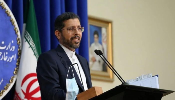 Irans foreign ministry spokesman Saeed Khatibzadeh. Photo: Middle East Monitor