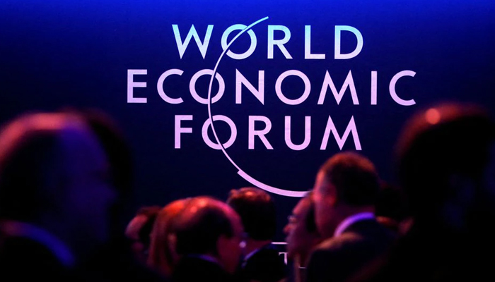 A logo of the World Economic Forum (WEF) is seen as people attend the WEF annual meeting in Davos, Switzerland January 24, 2018. — Reuters/File