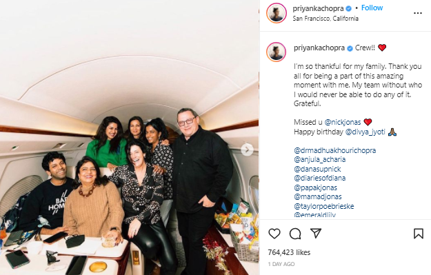 Priyanka Chopra receives heart-felt note from mother ahead of ‘The Matrix Resurrections’