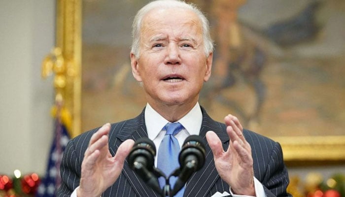 US President Biden said his countrymen has nothing to worry about the spreading Omicron variant. File photo