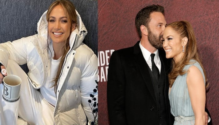 Jennifer Lopez welcomes winter with new jacket & 'B' mug for Ben Affleck - Vimarsana News