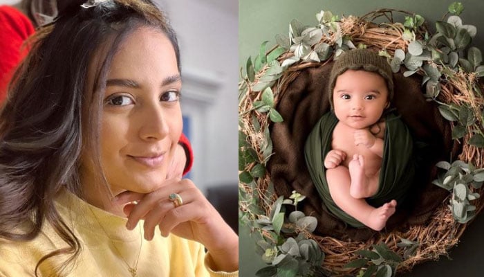 Iqra Aziz officially introduces son Kabir with adorable Instagram photo: It’s time