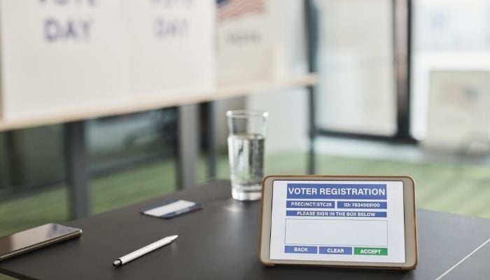 Representational image of electronic voters machine. Photo: Stock file