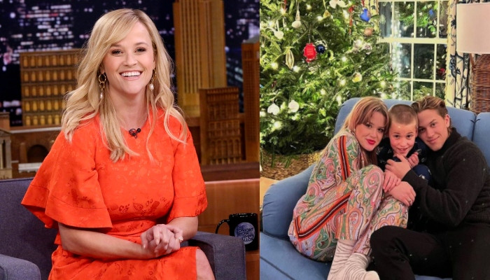 Reese Witherspoon membagikan foto-foto langka keluarganya pada malam Natal