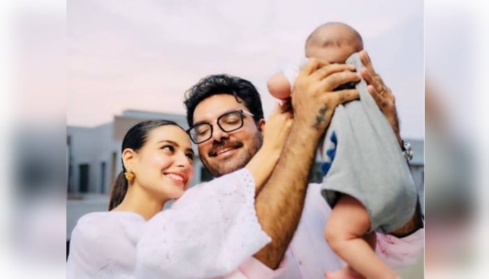 Yasir Hussain’s Christmas wish features adorable video of baby Kabir