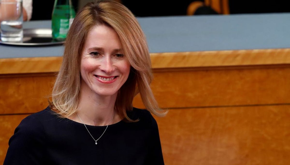 Reform Party leader Kaja Kallas, who is Estonias new prime minister, attends a session of parliament in Tallinn, Estonia, April 4, 2019. — Reuters/File