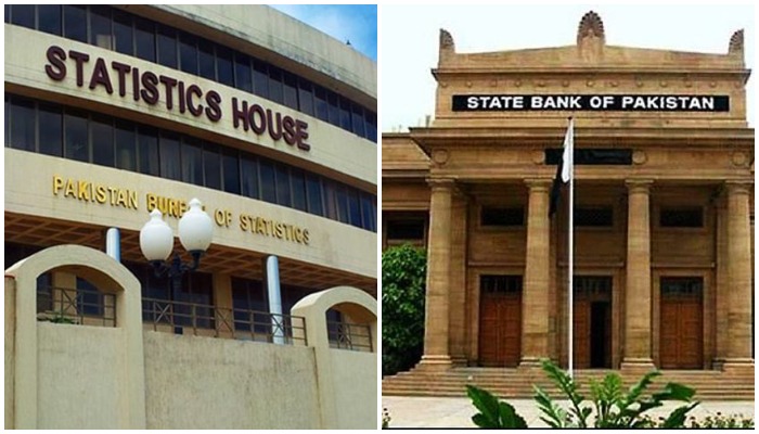 The Pakistan Bureau of Statistics building (left) and State Bank of Pakistan building. Photos: Geo.tv/ file