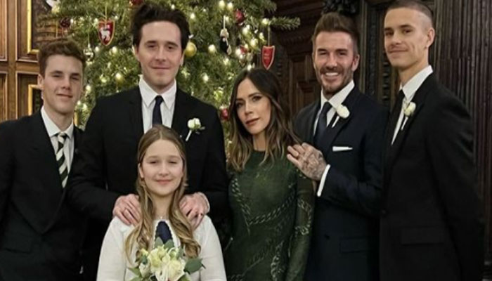 David Beckham and family dress to the nines this Christmas: See Photo