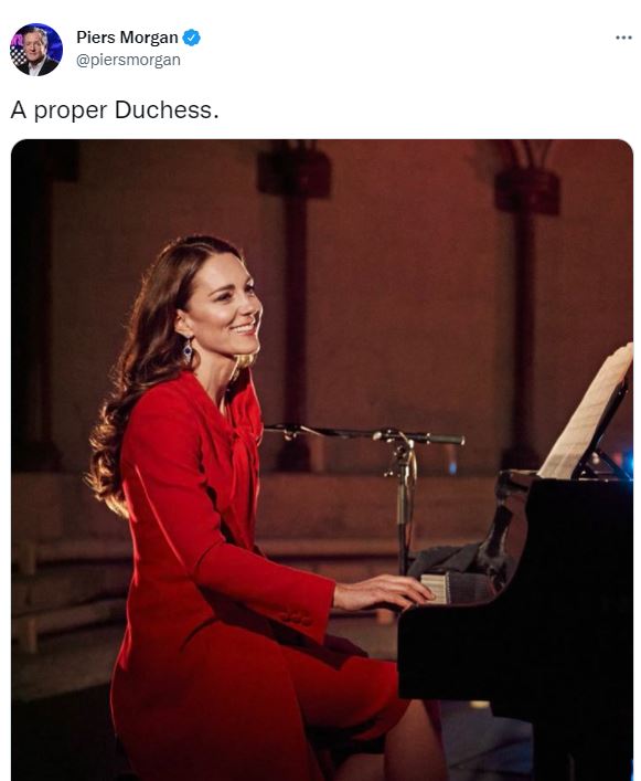 Piers Morgan mocks Meghan Markle, dubs Kate Middleton proper Duchess