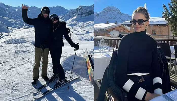 Liam Hemsworth and Gabriella Brooks celebrate Christmas on ski fields of Europe: photos