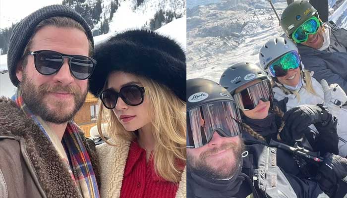Liam Hemsworth and Gabriella Brooks celebrate Christmas on ski fields of Europe: photos