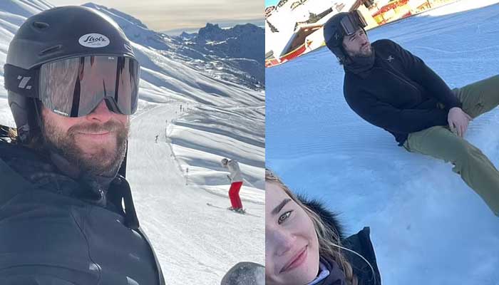 Liam Hemsworth and Gabriella Brooks celebrate Christmas on ski fields of Europe: photos