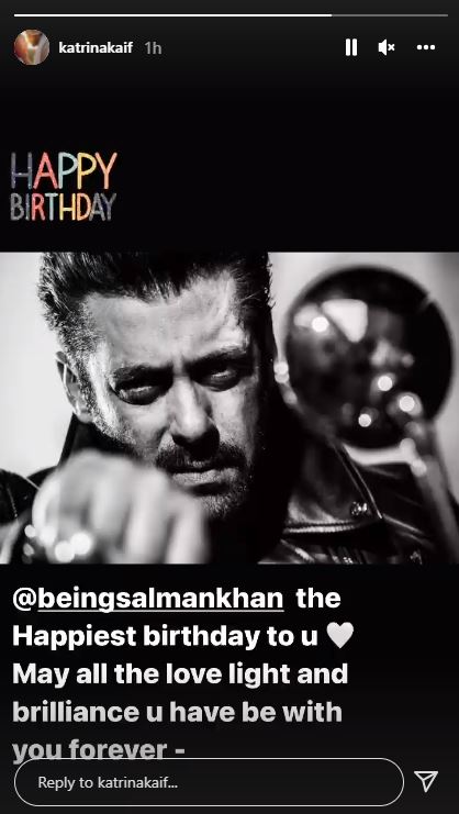 Katrina Kaif sends love to brilliant Salman Khan on birthday