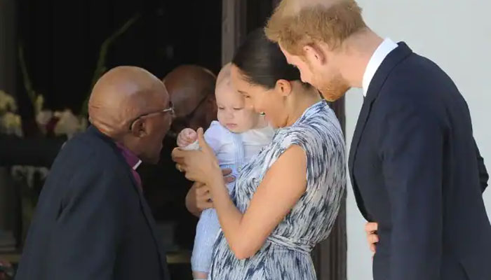 Prince Harry, Meghan Markle extend emotional note on Archbishop Tutu’s death