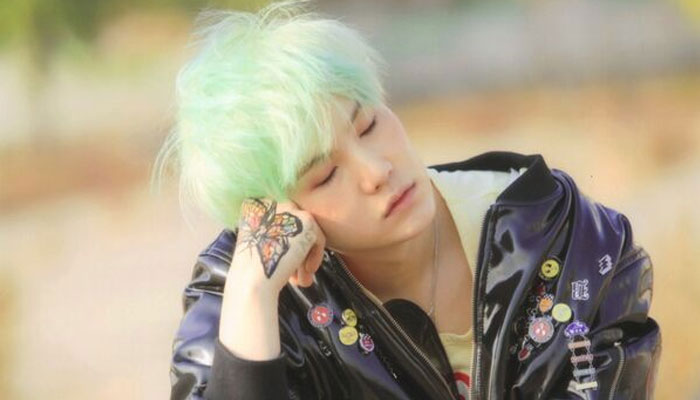 BTS star Suga updates fans about his health