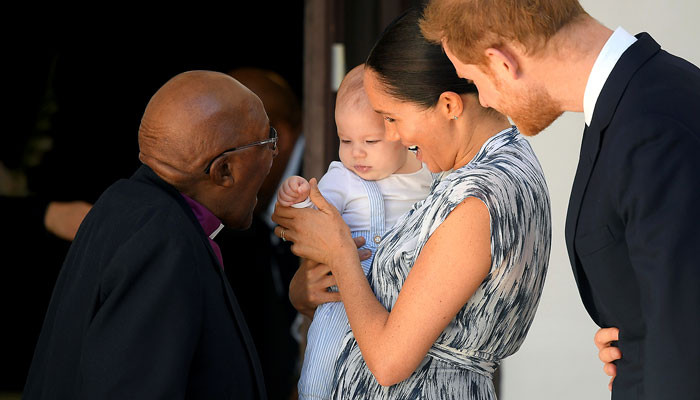 Catatan pena Pangeran Harry, Meghan Markle untuk menghormati Desmond Tutu