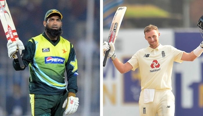 Pakistani cricketer and coach Mohammad Yousuf (Left), England Cricket Team captain Joe Root(Right). Photo: File