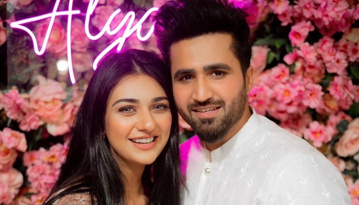 Falak Shabir turned 36 on Monday and Sarah Khan made sure to thank her doting husband on his birthday