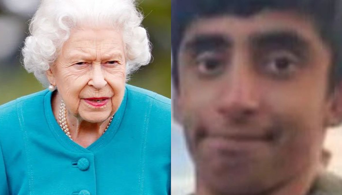 Jaswant Singh Chail (R) attempted to assassinate the Queen on Christmas Day