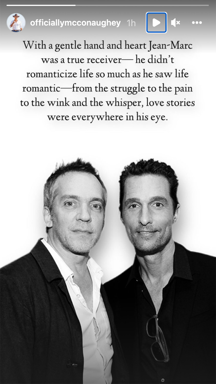 Matthew McConaughey, Jared Leto mourn ‘Dallas Buyers Club’ director Jean-Marc Vallée
